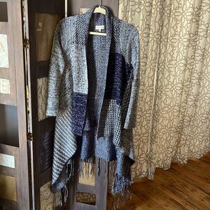 Knox Rose Patchwork Knit Cardigan S